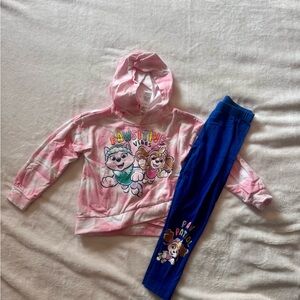 Nickelodeon Pink Hoodie with Colorful Lettering